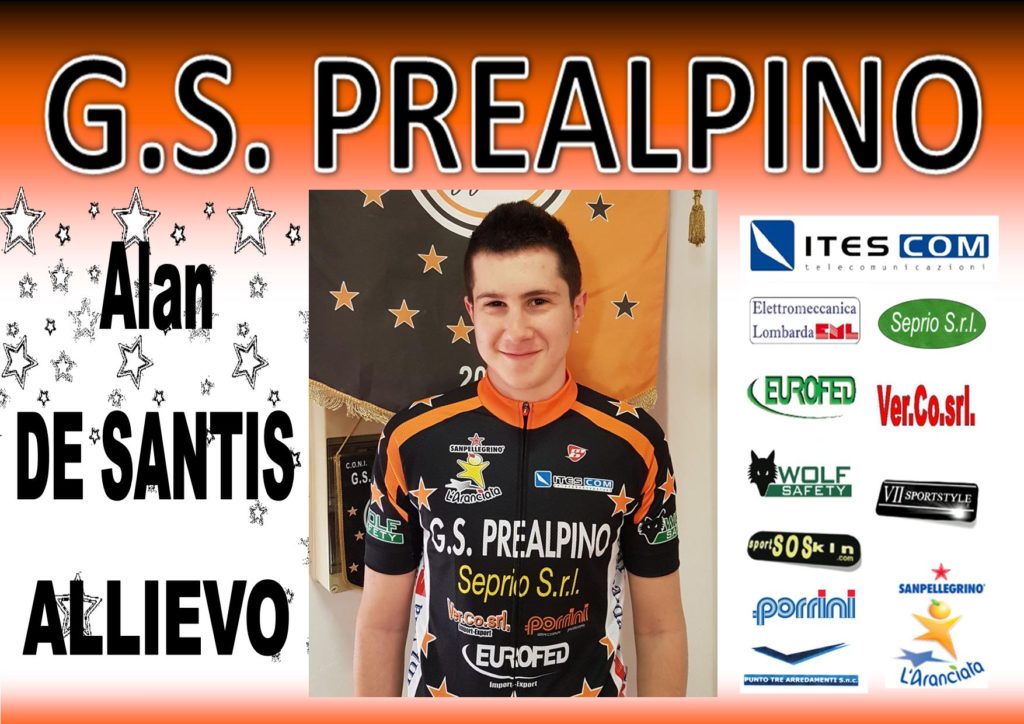 ALLIEVO ALAN DE SANTIS ATLETI PREALPINO 2017