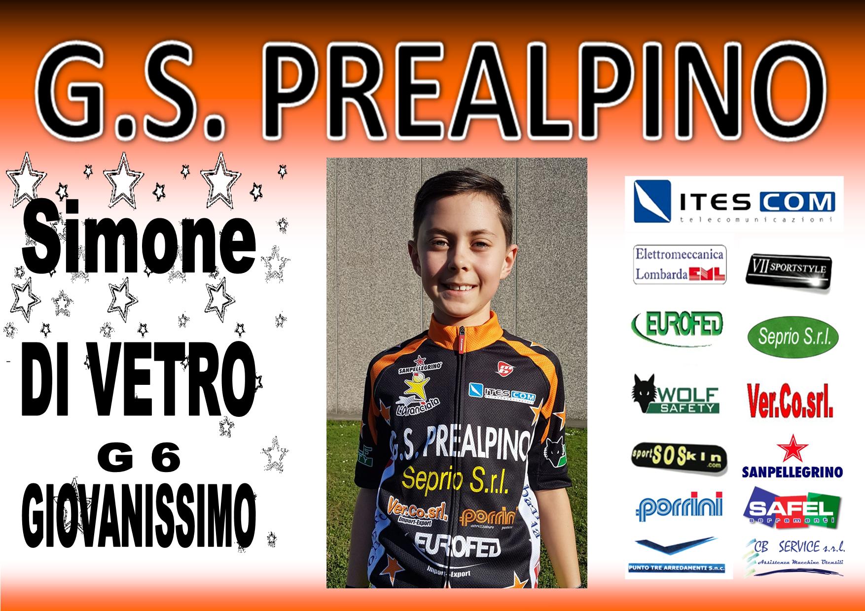 G6 SIMONE DI VETRO PREALPINO 2017